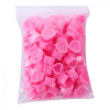 Hartvormige Siliconen Inkt Cups - Roze - Verpakking van 100st
