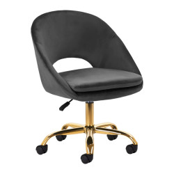 Salon stoel grijs
