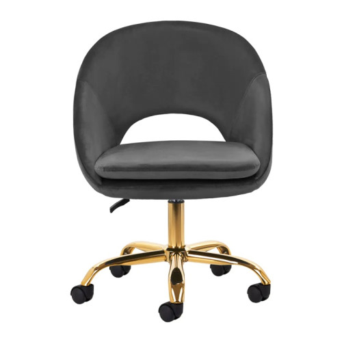 Salon stoel grijs