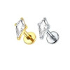 1.2 Titanium Push Pin Labret met steen